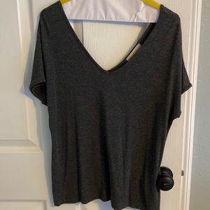 EUC Banana Republic super soft gray shirt